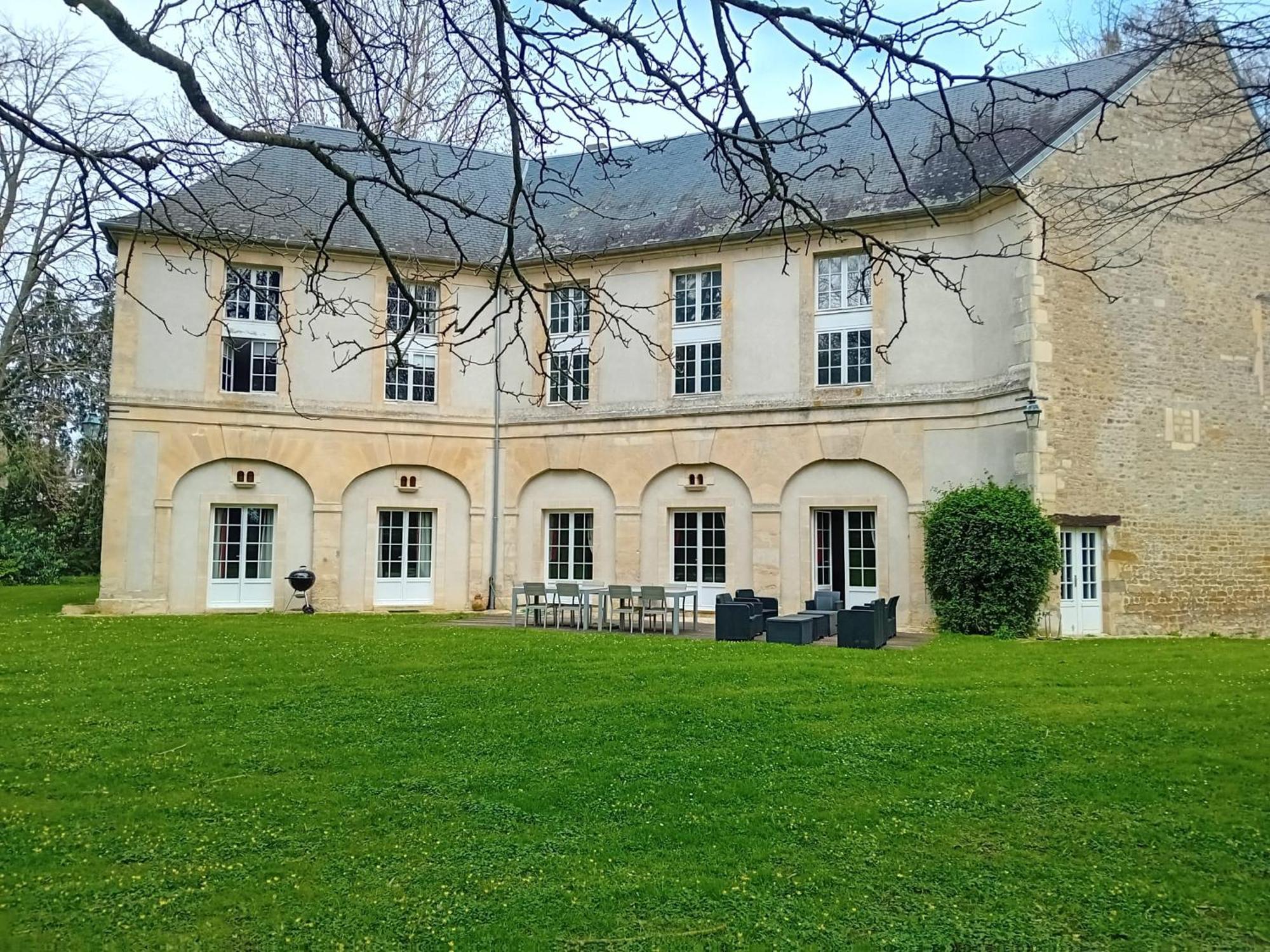 Magnifique Chateau Renove Proche Bourg Grand Parc Belle Terrasse Billard, Ping Pong, Proche Bayeux Et Plages Du Debarquement Tilly-sur-Seulles Dış mekan fotoğraf