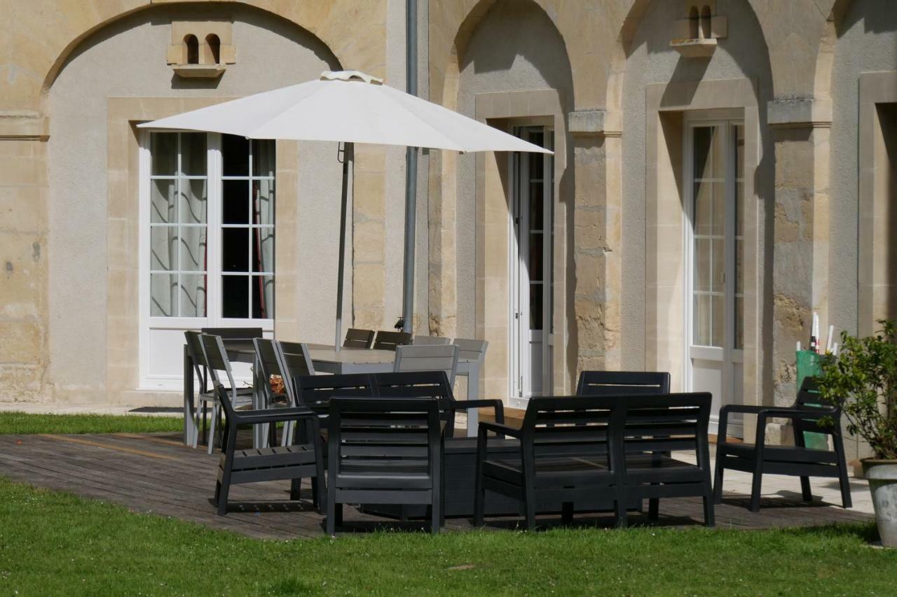 Magnifique Chateau Renove Proche Bourg Grand Parc Belle Terrasse Billard, Ping Pong, Proche Bayeux Et Plages Du Debarquement Tilly-sur-Seulles Dış mekan fotoğraf